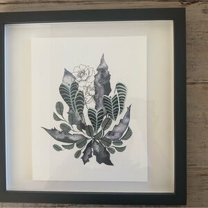 ***ART BY SARAH SIMON *** "PEONY FLORA in the Marshland"